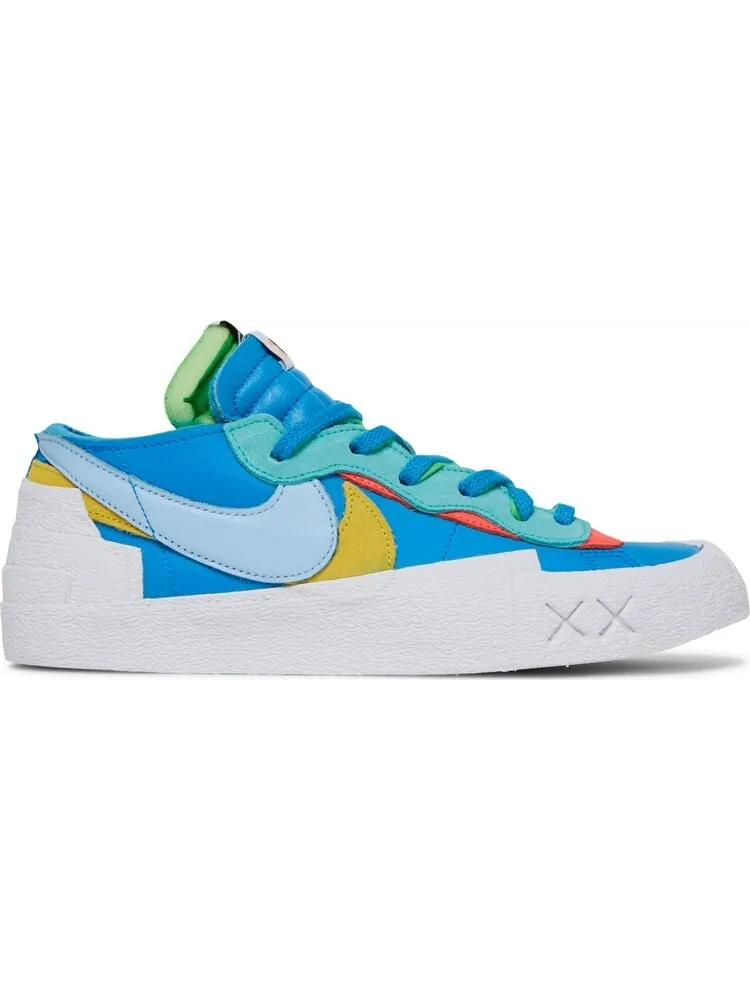 Кроссовки Nike KAWS x sacai x Blazer Low 'Neptune Blue' — изображение 1 из 8, синий