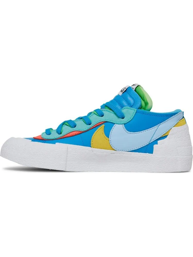 Кроссовки Nike KAWS x sacai x Blazer Low 'Neptune Blue' — изображение 3 из 8, синий