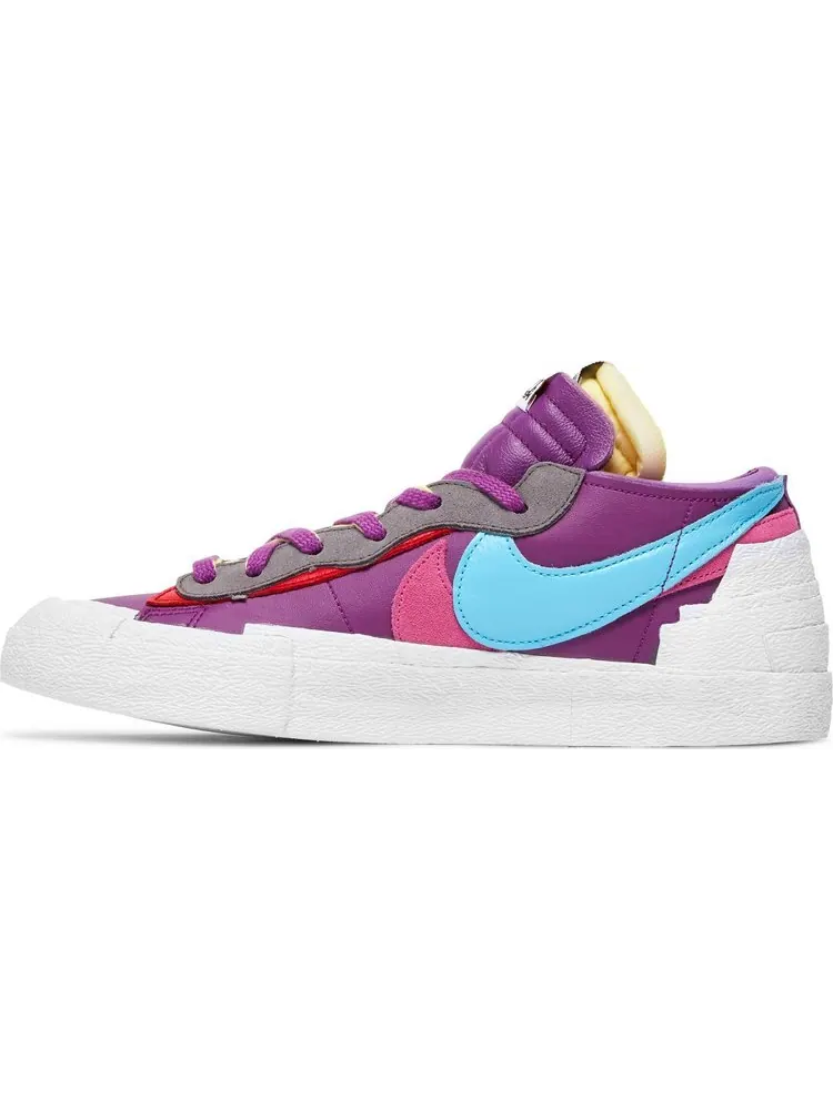 Кроссовки Nike KAWS x sacai x Blazer Low 'Purple Dusk' — изображение 3 из 10, фиолетовый
