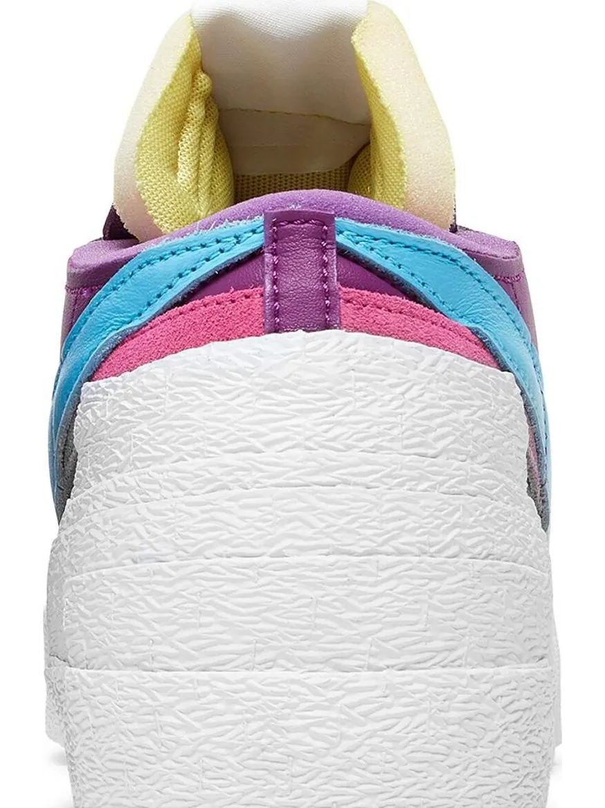 Кроссовки Nike KAWS x sacai x Blazer Low 'Purple Dusk' — изображение 7 из 10, фиолетовый