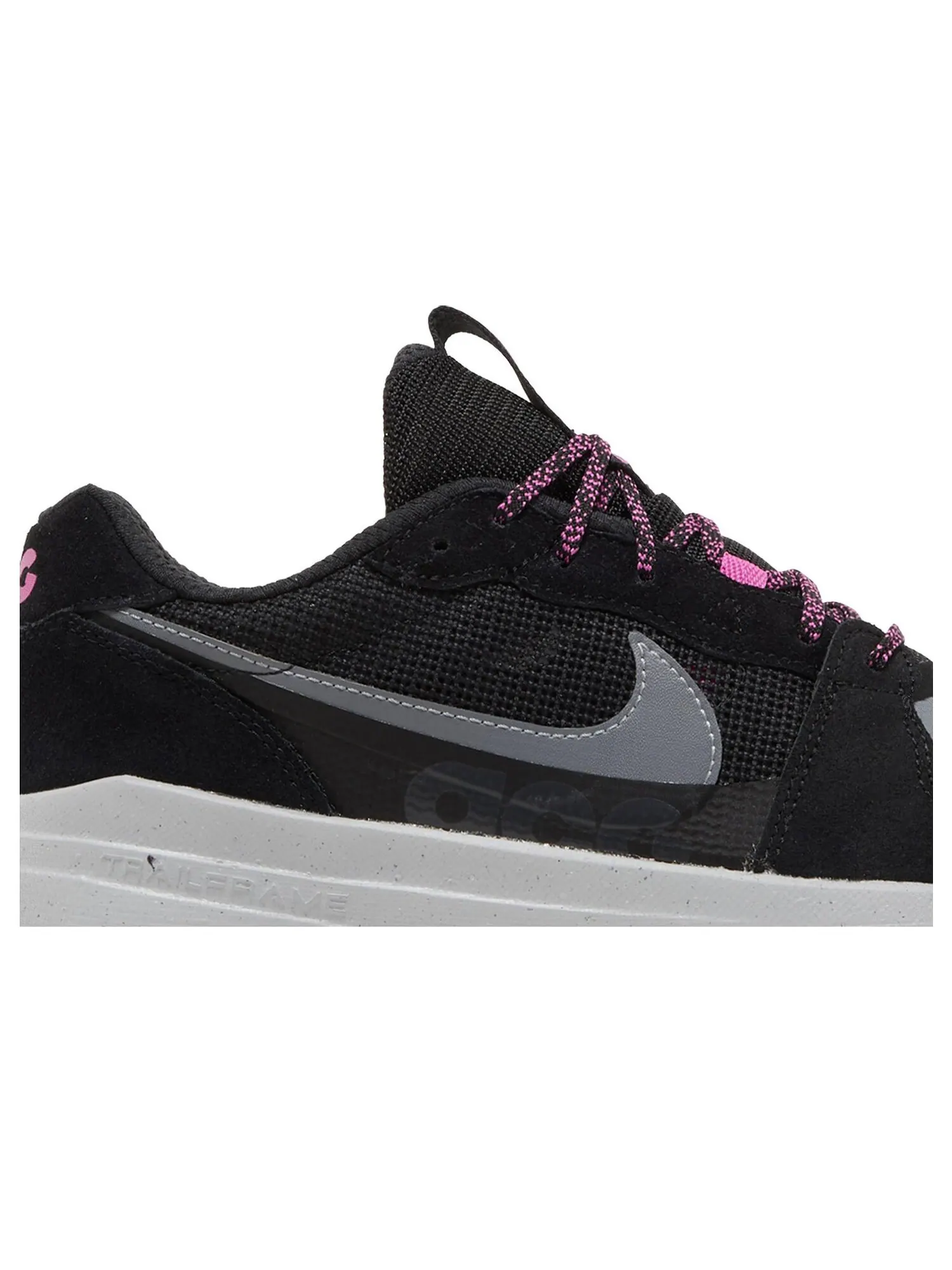 Кроссовки Nike ACG Lowcate 'Black Grey Hyper Violet' — изображение 2 из 8, черный