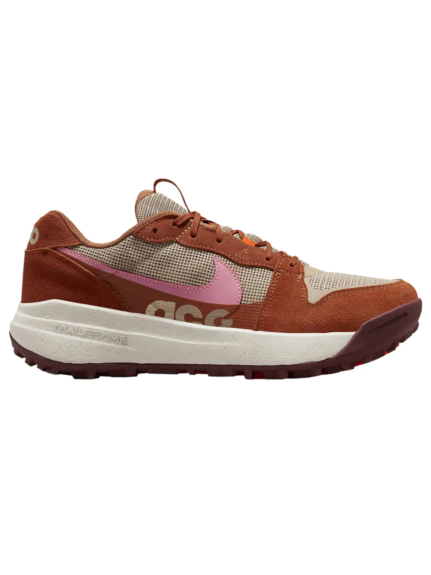 Кроссовки Nike ACG Lowcate 'Dark Russet Coral', Апельсин — изображение 1 из 1, оранжевый