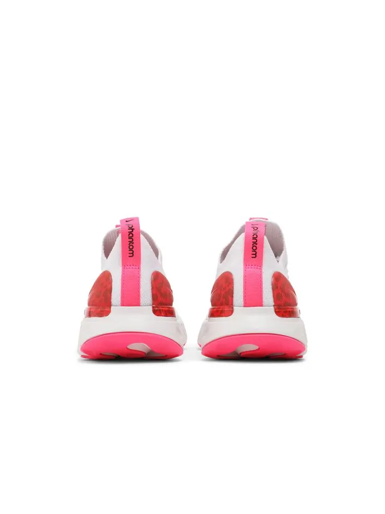 Кроссовки Wmns React Phantom Run Flyknit 2 'Platinum Tint Chile Red' — изображение 6 из 8, платиновый красный