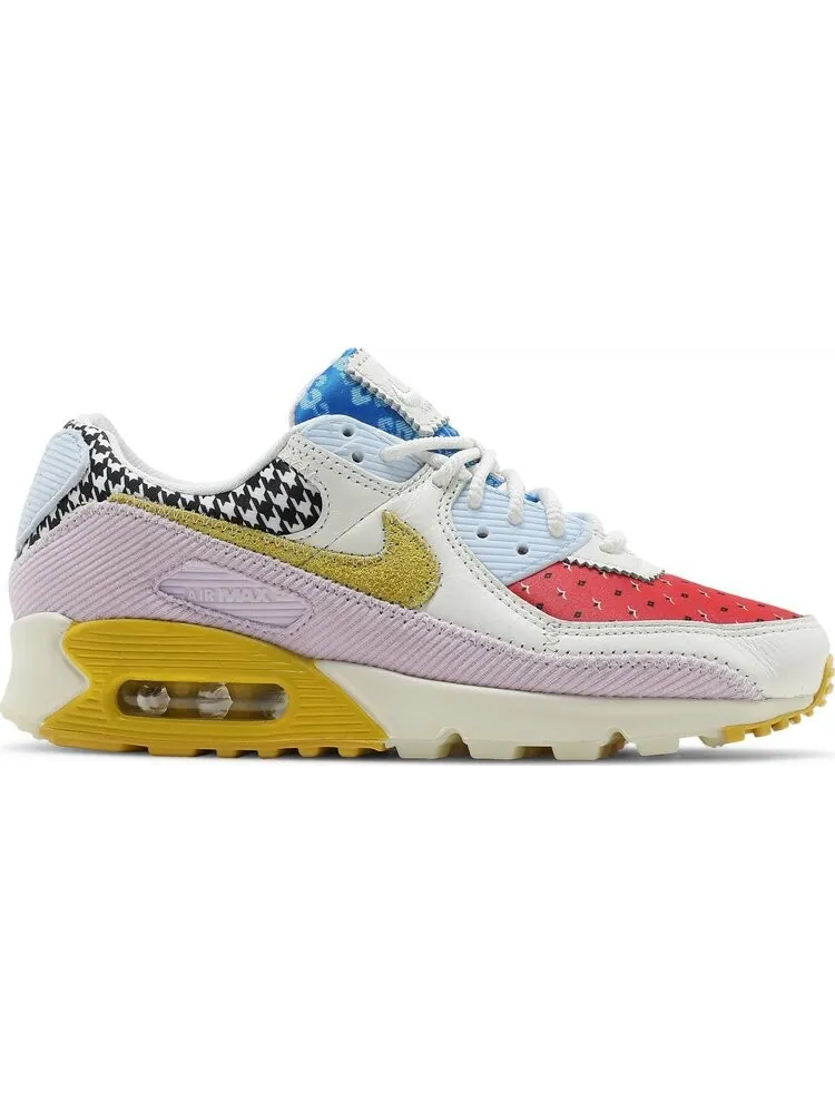 Кроссовки Nike Wmns Air Max 90 'Patchwork' — изображение 1 из 8, мульти
