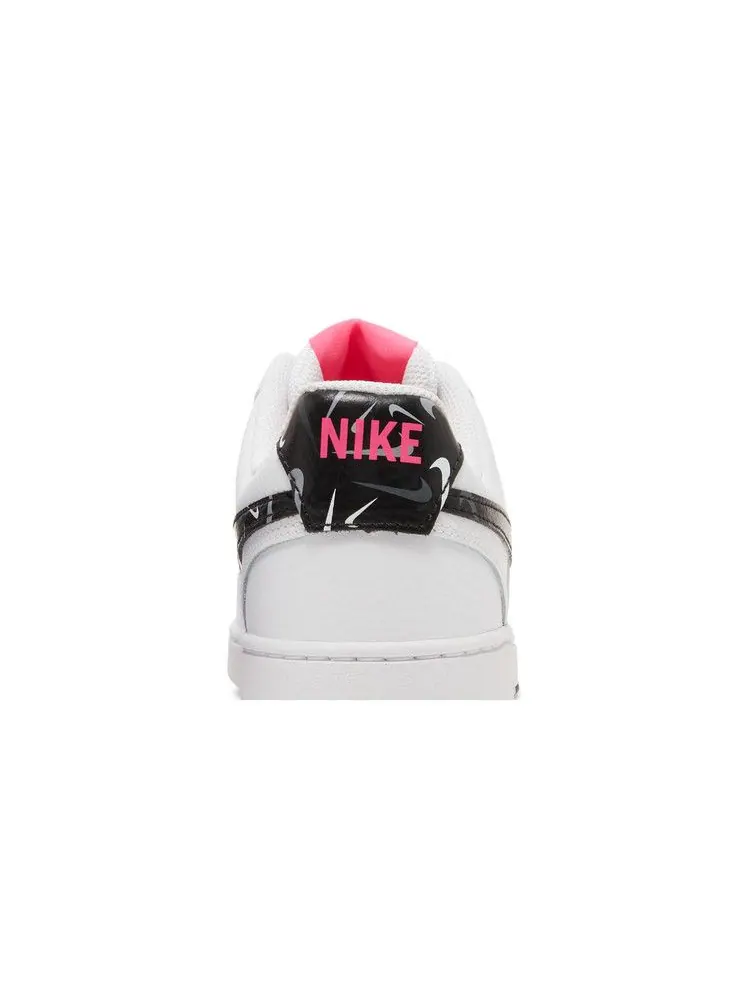Кроссовки Nike Wmns Court Vision Low 'White Multi Swoosh' — изображение 8 из 9, белый/мульти-/розовый