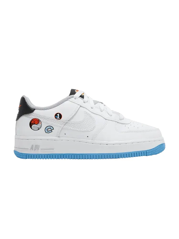 Кроссовки Nike Air Force 1 LV8 1 GS 'Happy Hoops' — изображение 1 из 9, белый/мульти-/серый