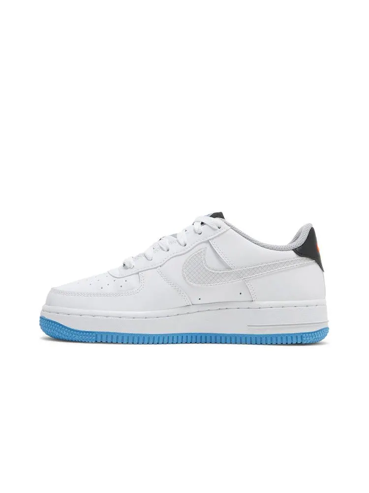 Кроссовки Nike Air Force 1 LV8 1 GS 'Happy Hoops' — изображение 4 из 9, белый/мульти-/серый