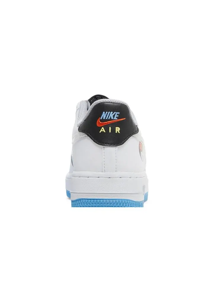 Кроссовки Nike Air Force 1 LV8 1 GS 'Happy Hoops' — изображение 8 из 9, белый/мульти-/серый