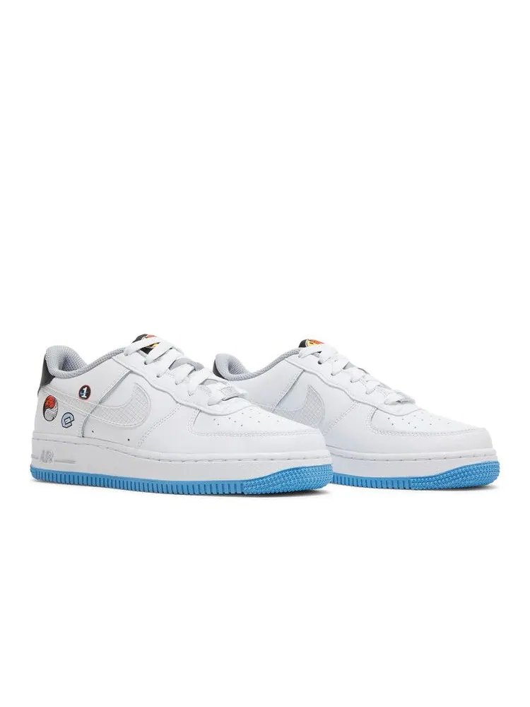 Кроссовки Nike Air Force 1 LV8 1 GS 'Happy Hoops' — изображение 9 из 9, белый/мульти-/серый