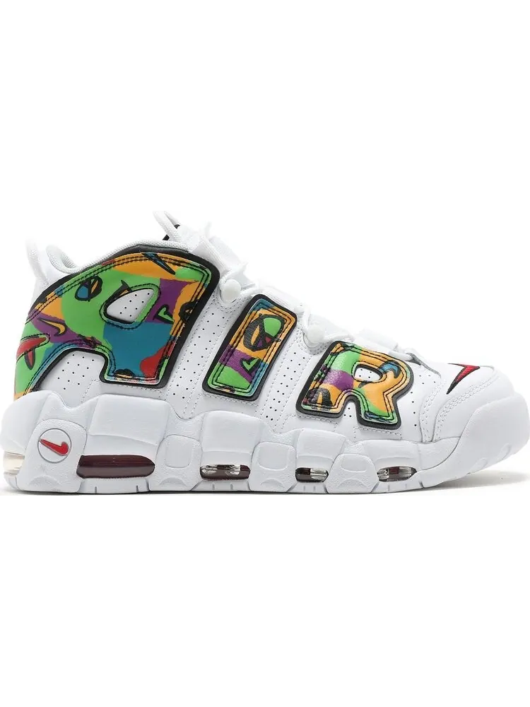 Кроссовки Nike Air More Uptempo 'Peace, Love, Basketball' — изображение 1 из 8, белый