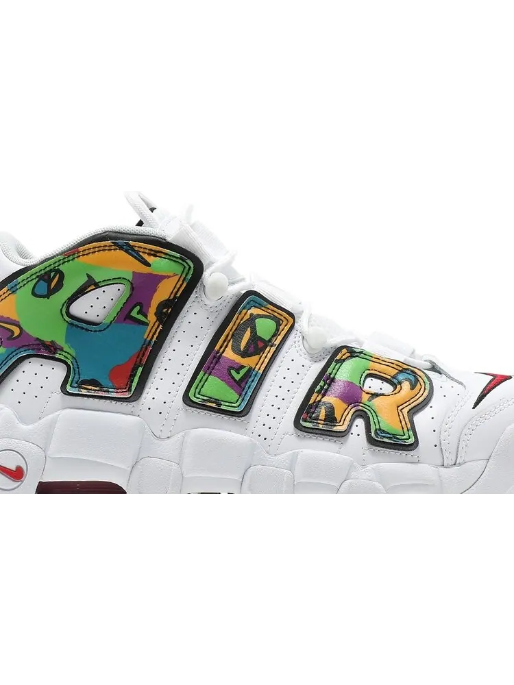Кроссовки Nike Air More Uptempo 'Peace, Love, Basketball' — изображение 2 из 8, белый