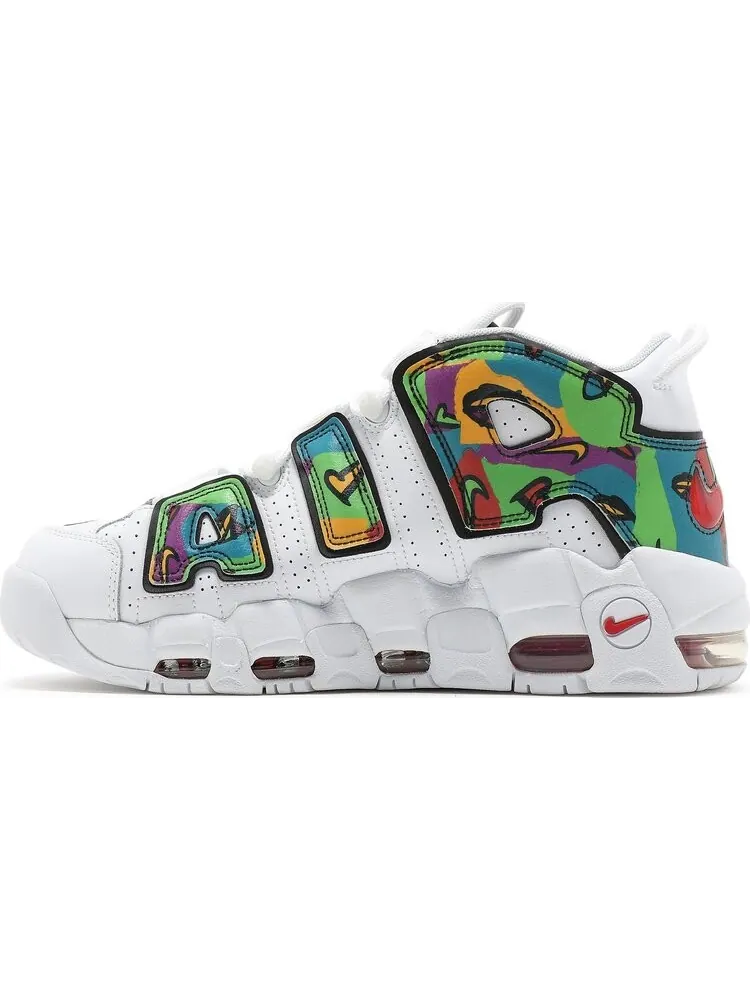 Кроссовки Nike Air More Uptempo 'Peace, Love, Basketball' — изображение 3 из 8, белый