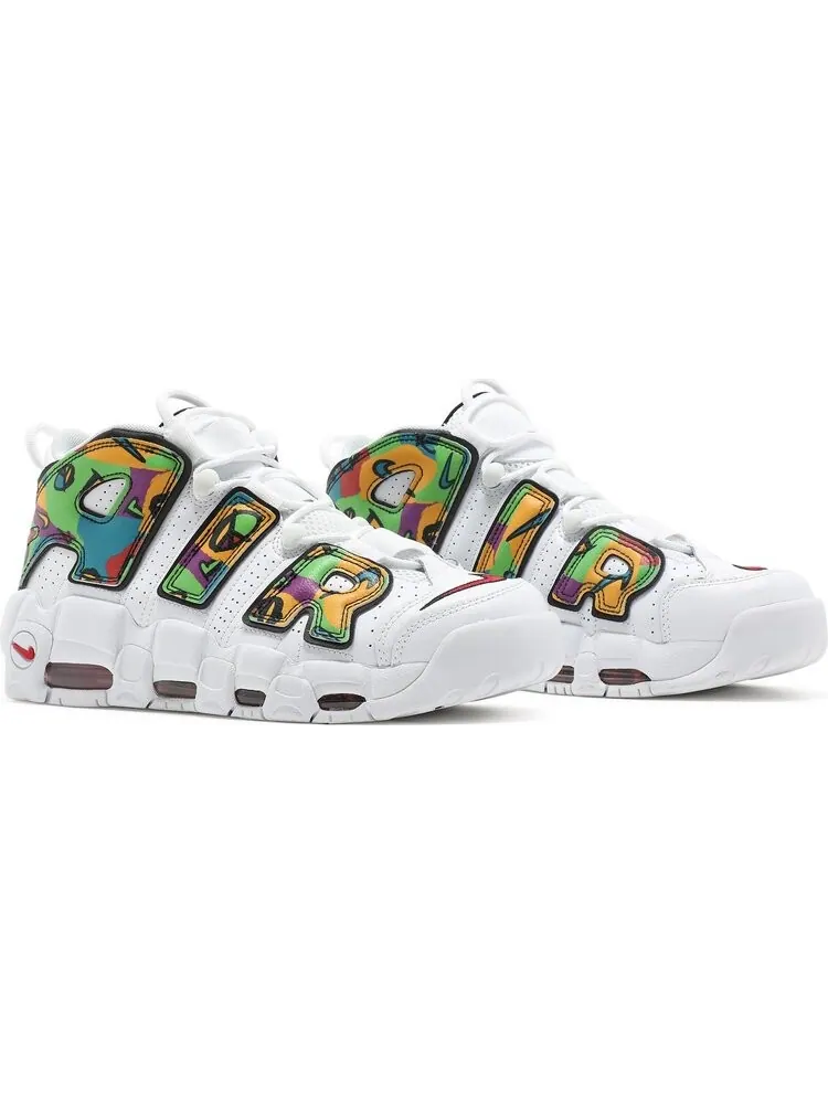 Кроссовки Nike Air More Uptempo 'Peace, Love, Basketball' — изображение 8 из 8, белый