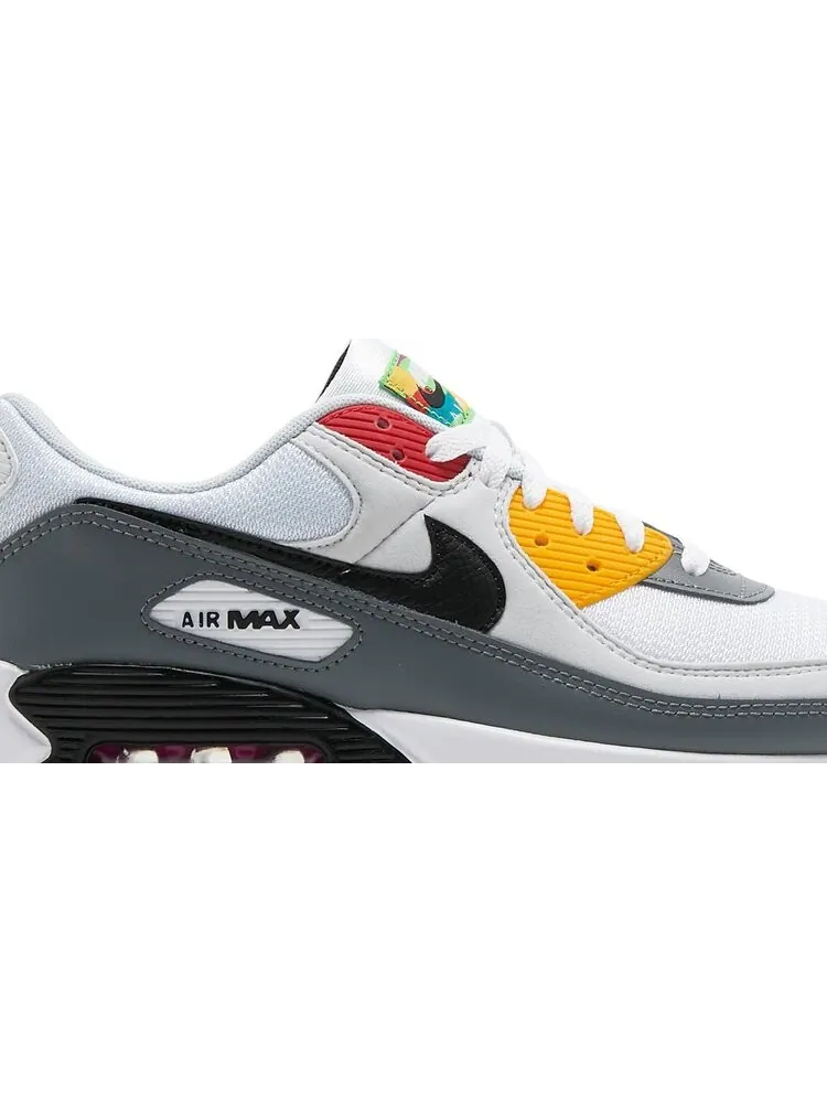 Кроссовки Nike Air Max 90 'Peace, Love, Basketball' — изображение 2 из 8, белый