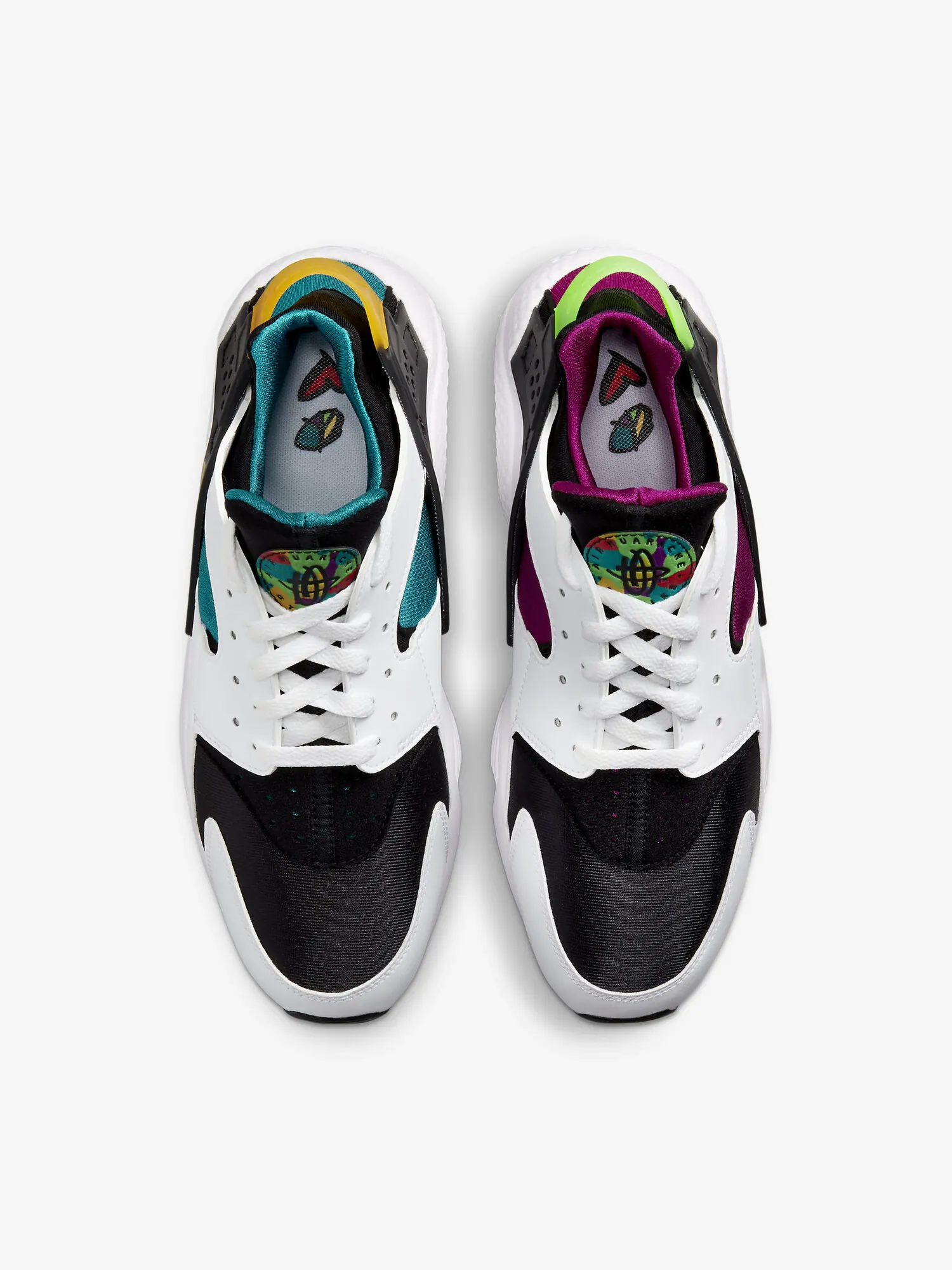 Кроссовки Nike Air Huarache 'Peace, Love, Swoosh' — изображение 3 из 9, белый