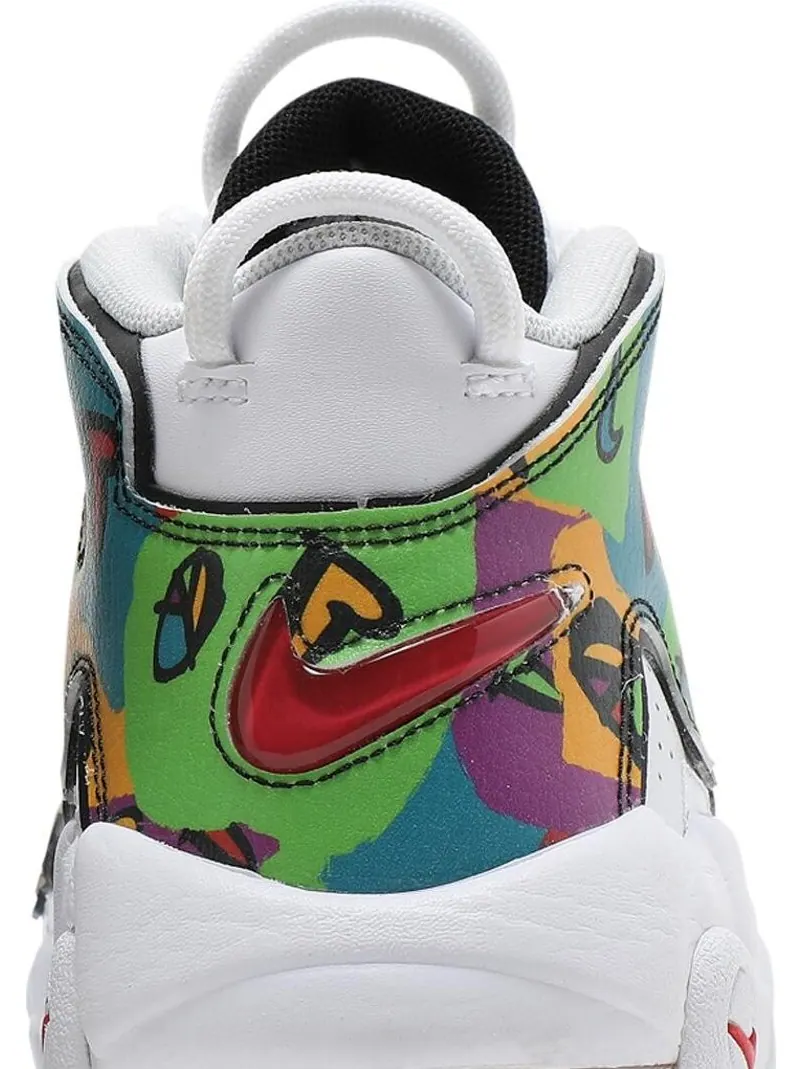 Кроссовки Nike Air More Uptempo GS 'Peace, Love, Basketball' — изображение 7 из 8, белый