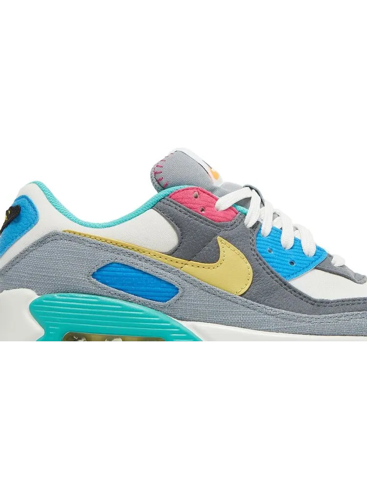 Кроссовки Nike Air Max 90 'Air Sprung - Iron Grey' — изображение 2 из 8, серый