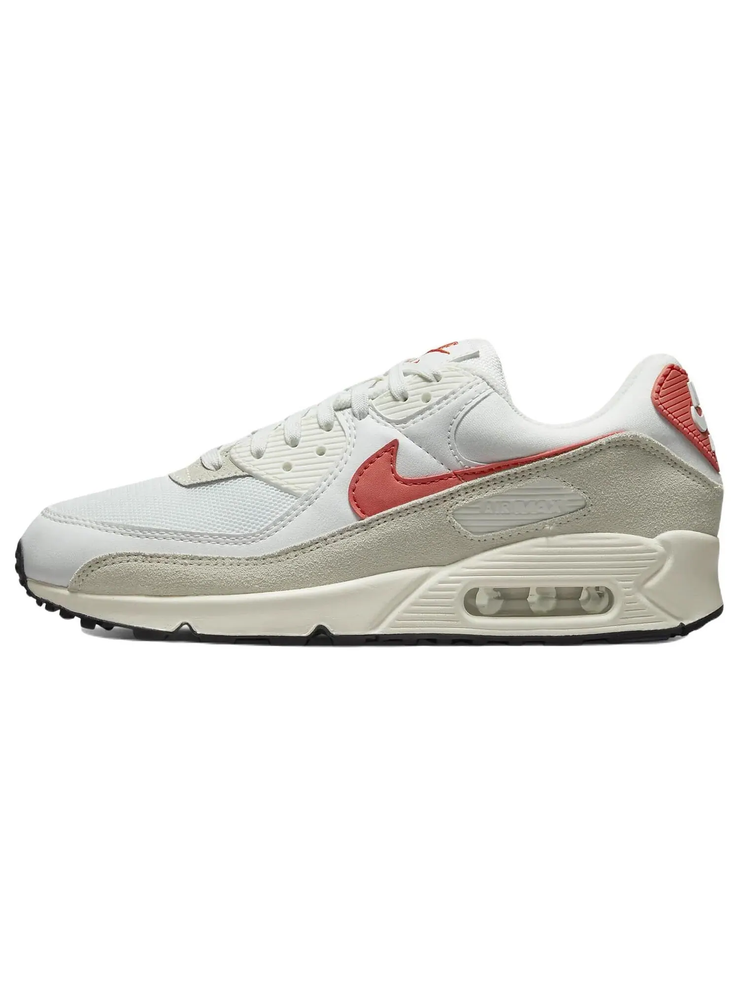 Кроссовки Nike Air Max 90 — изображение 1 из 7, белый/бежевый/оранжевый
