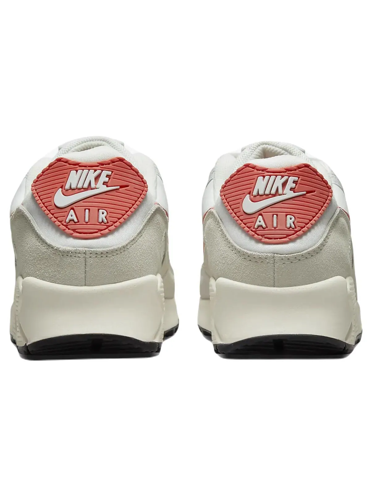 Кроссовки Nike Air Max 90 — изображение 4 из 7, белый/бежевый/оранжевый