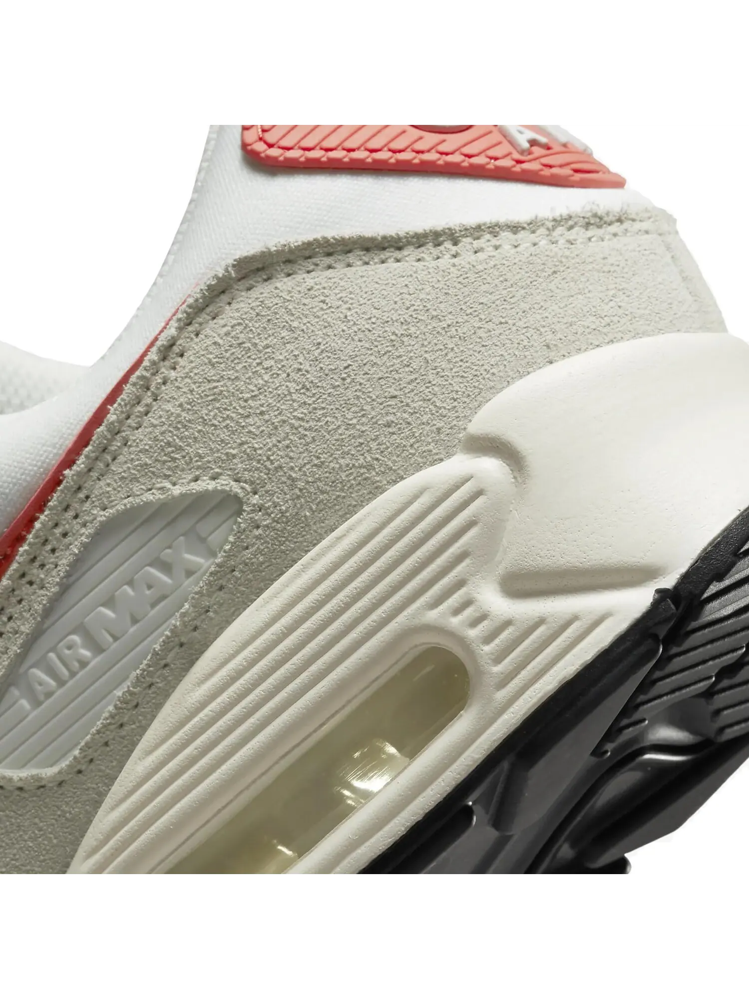 Кроссовки Nike Air Max 90 — изображение 7 из 7, белый/бежевый/оранжевый