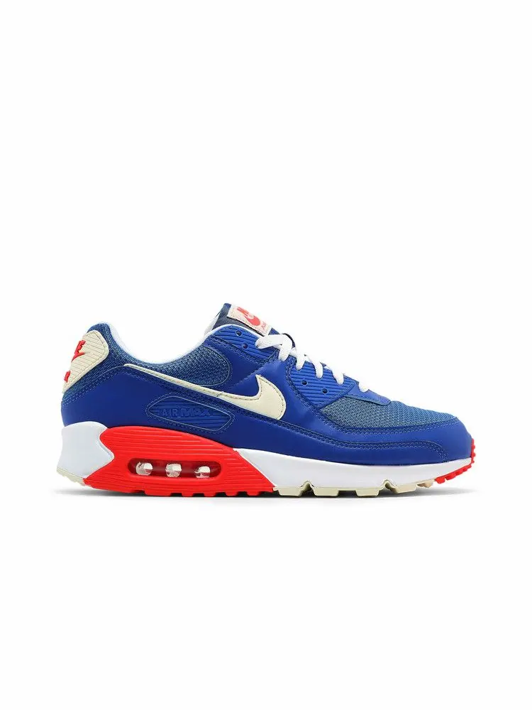 Кроссовки Nike Air Max 90 'USA 2021 - Blue' — изображение 2 из 9, яркий/белый