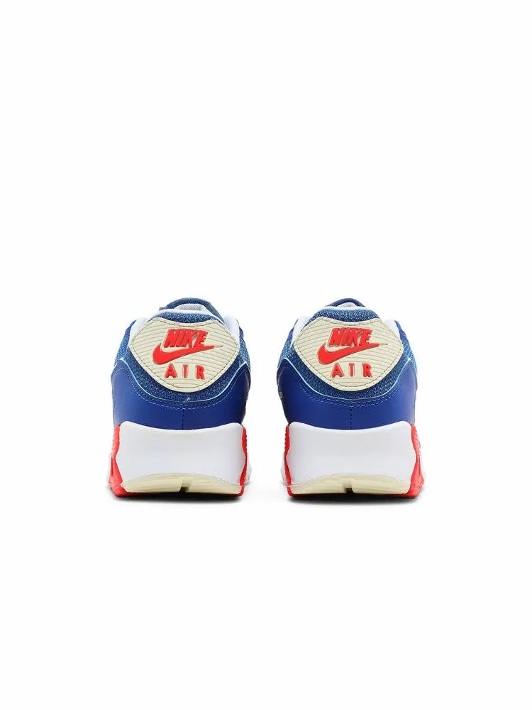 Кроссовки Nike Air Max 90 'USA 2021 - Blue' — изображение 7 из 9, яркий/белый