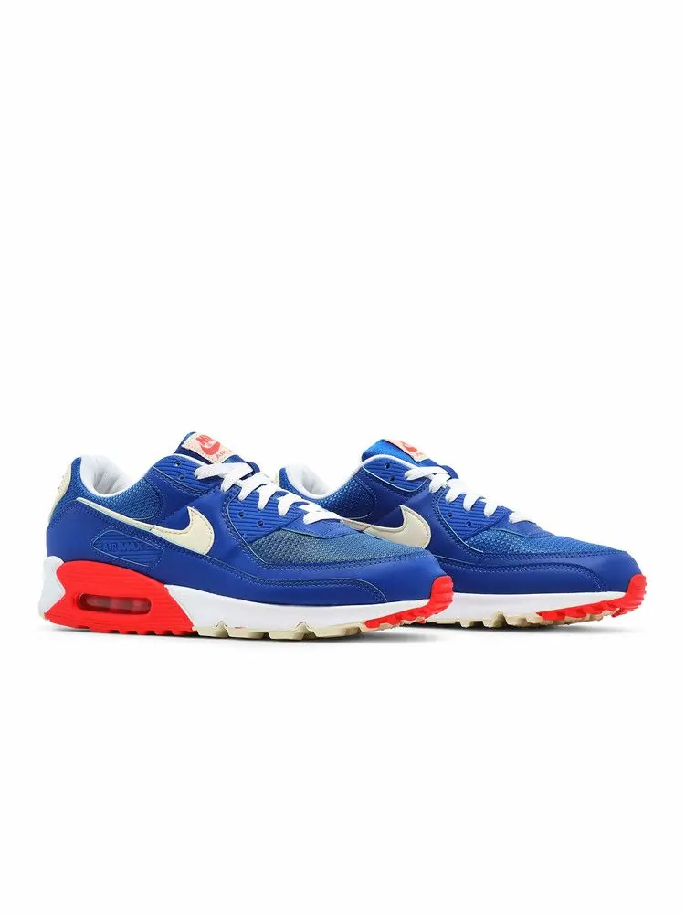 Кроссовки Nike Air Max 90 'USA 2021 - Blue' — изображение 9 из 9, яркий/белый