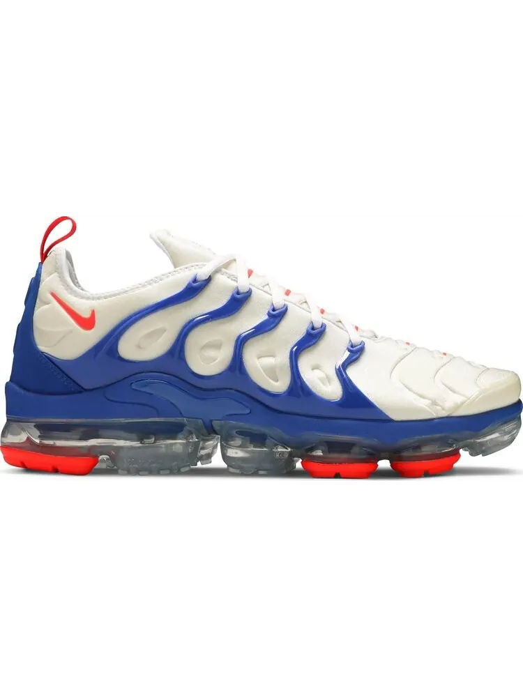 Кроссовки Nike Air VaporMax Plus 'Coconut Milk Hyper Royal' — изображение 1 из 8, бежевый