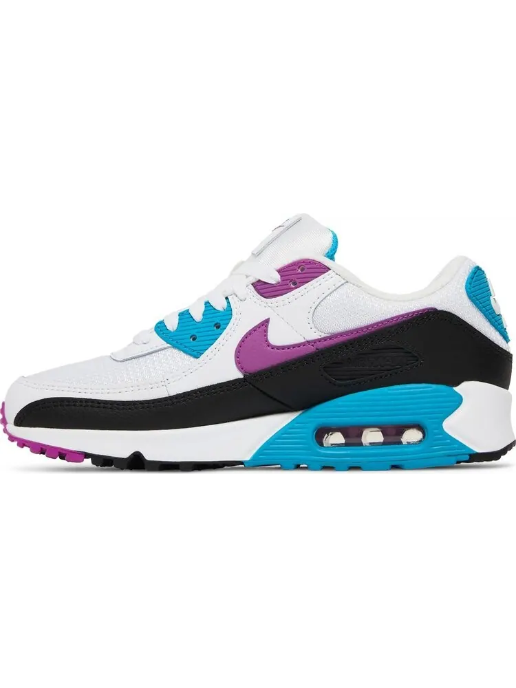 Кроссовки Nike Air Max 90 Premium 'Lagoon Blue' — изображение 3 из 8, белый