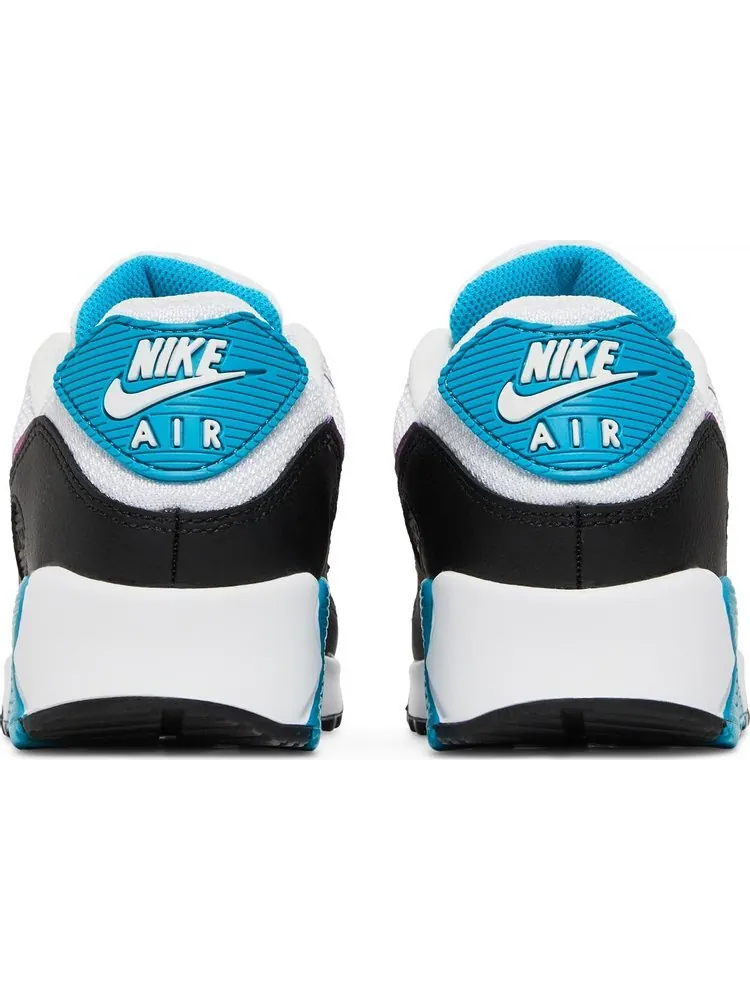 Кроссовки Nike Air Max 90 Premium 'Lagoon Blue' — изображение 6 из 8, белый
