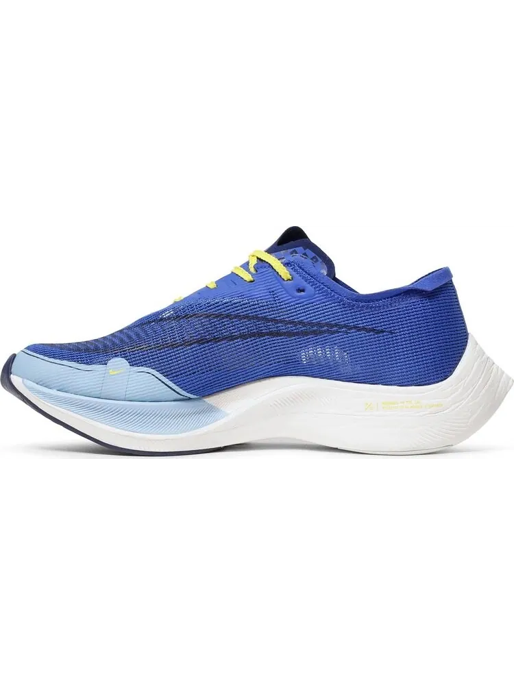 Кроссовки Nike ZoomX Vaporfly NEXT% 2 'Hyper Royal Yellow Strike' — изображение 3 из 8, синий