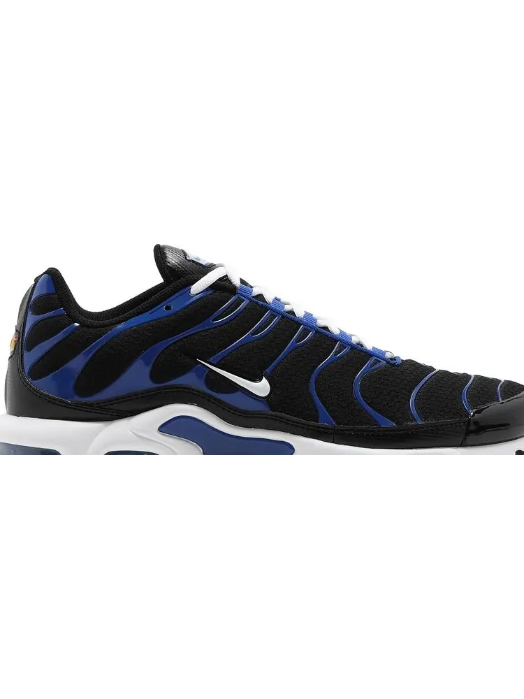 Кроссовки Nike Air Max Plus 'Black Racer Blue' — изображение 2 из 8, синий