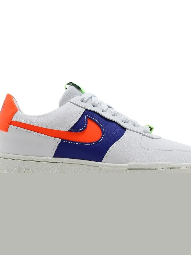 Кроссовки Nike Wmns Air Force 1 Pixel 'White Concord Crimson' — изображение 2 из 8, белый