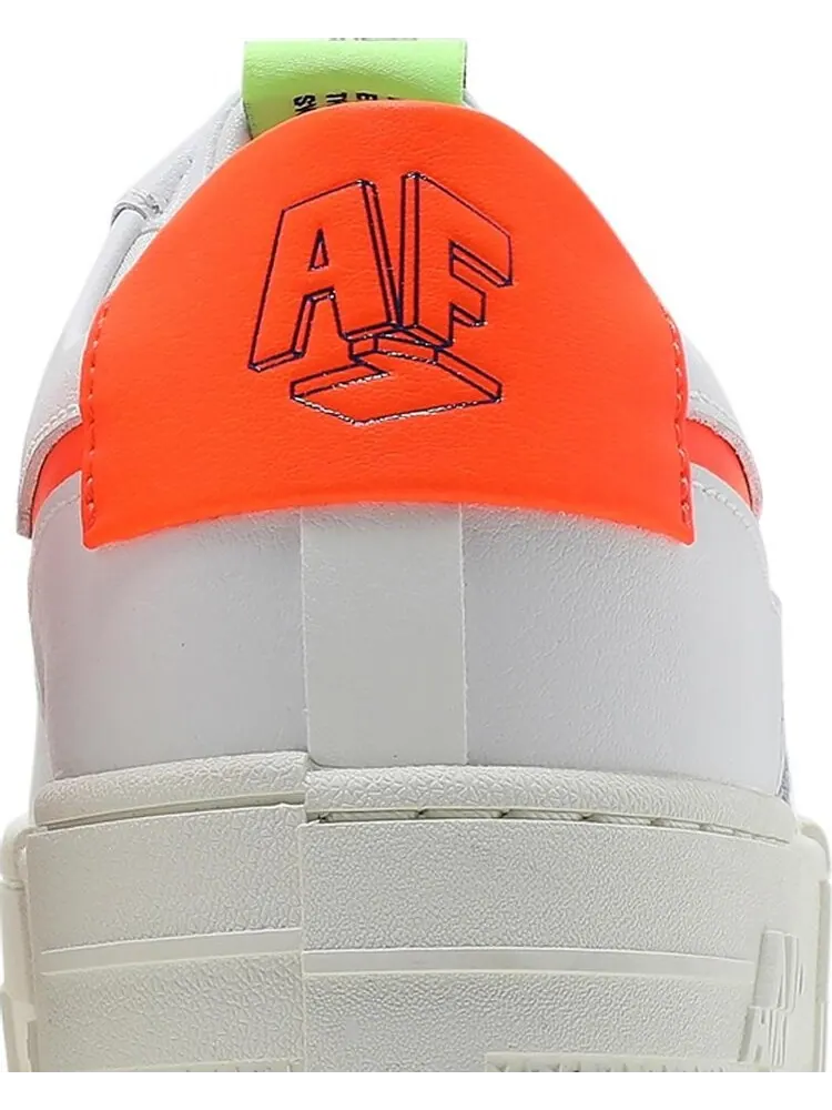 Кроссовки Nike Wmns Air Force 1 Pixel 'White Concord Crimson' — изображение 7 из 8, белый