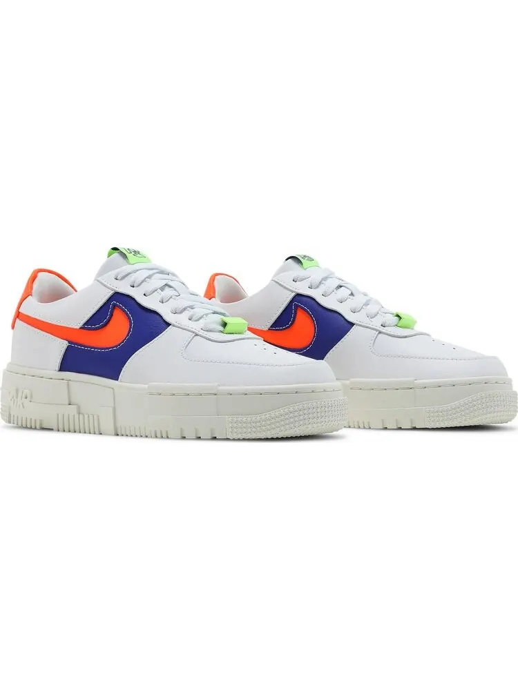 Кроссовки Nike Wmns Air Force 1 Pixel 'White Concord Crimson' — изображение 8 из 8, белый