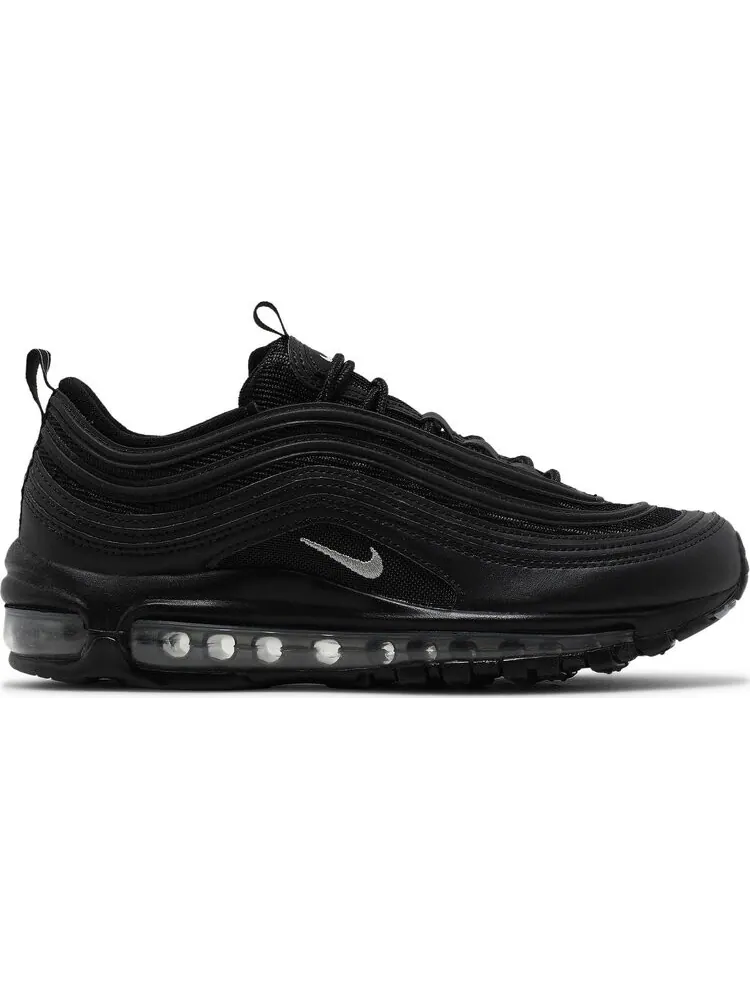 Кроссовки Nike Wmns Air Max 97 'Black Metallic Silver' — изображение 1 из 8, черный