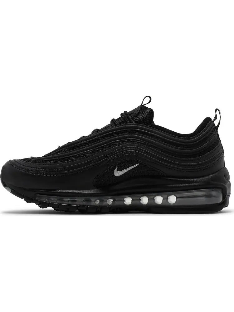 Кроссовки Nike Wmns Air Max 97 'Black Metallic Silver' — изображение 3 из 8, черный