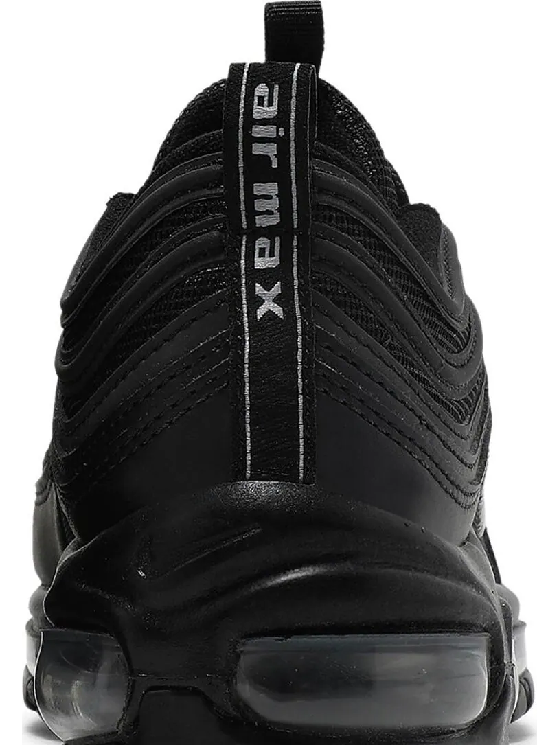 Кроссовки Nike Wmns Air Max 97 'Black Metallic Silver' — изображение 7 из 8, черный