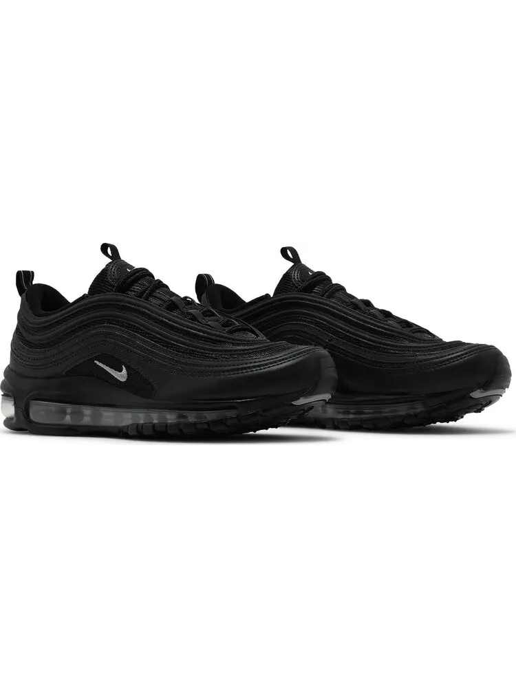 Кроссовки Nike Wmns Air Max 97 'Black Metallic Silver' — изображение 8 из 8, черный