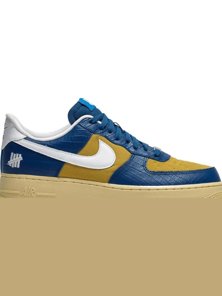 Кроссовки Nike Undefeated x Air Force 1 Low SP — изображение 2 из 10, синий