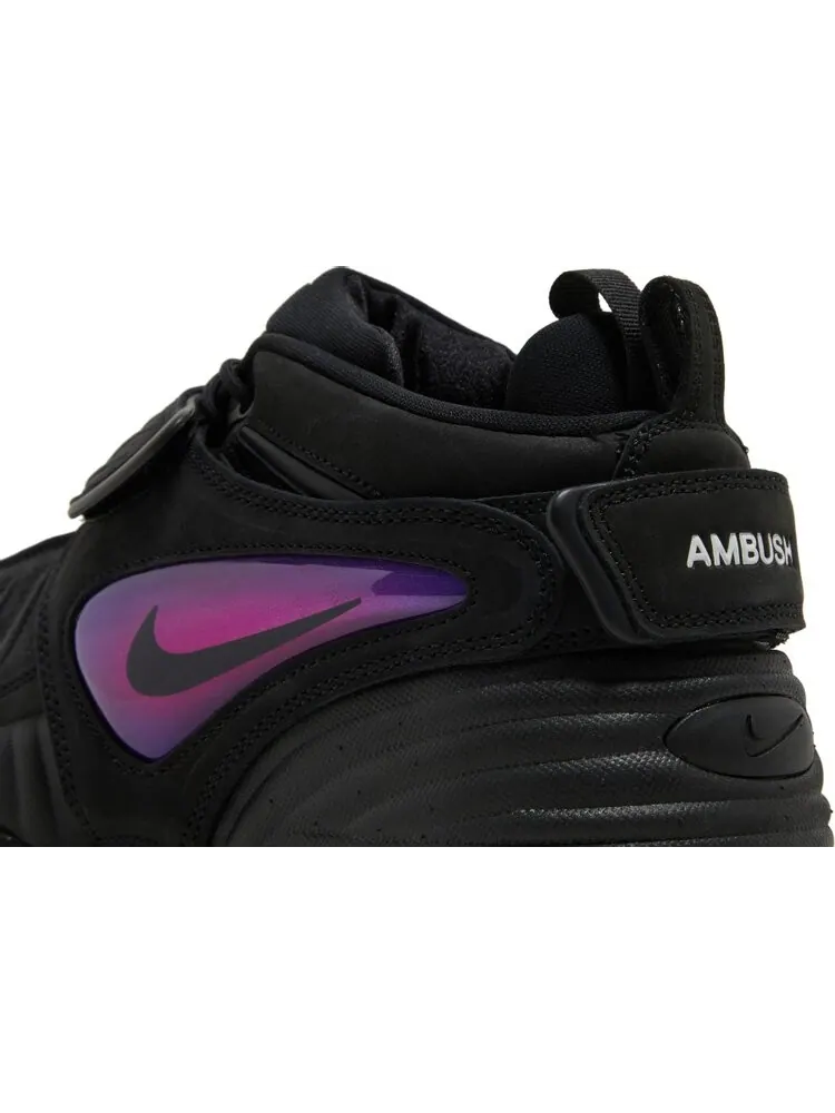 Кроссовки Nike x AMBUSH Air Adjust Force Black Psychic Purple — изображение 10 из 10, черный
