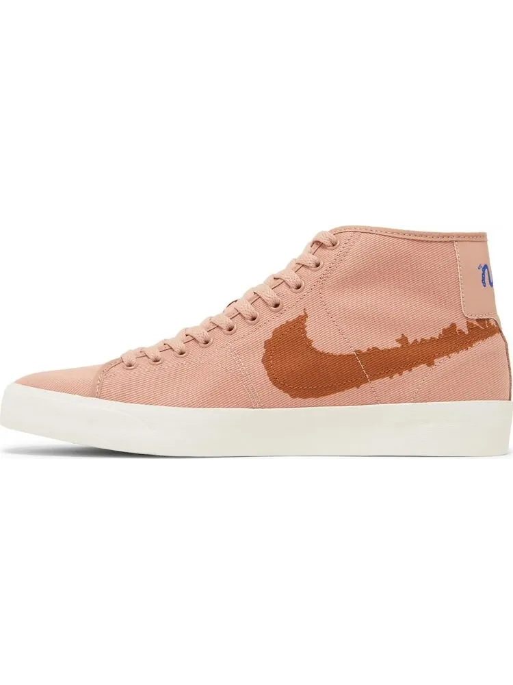 Кроссовки Nike Blazer Court Mid Premium SB 'Rose Whisper Burnt Sienna' — изображение 3 из 8, розовый