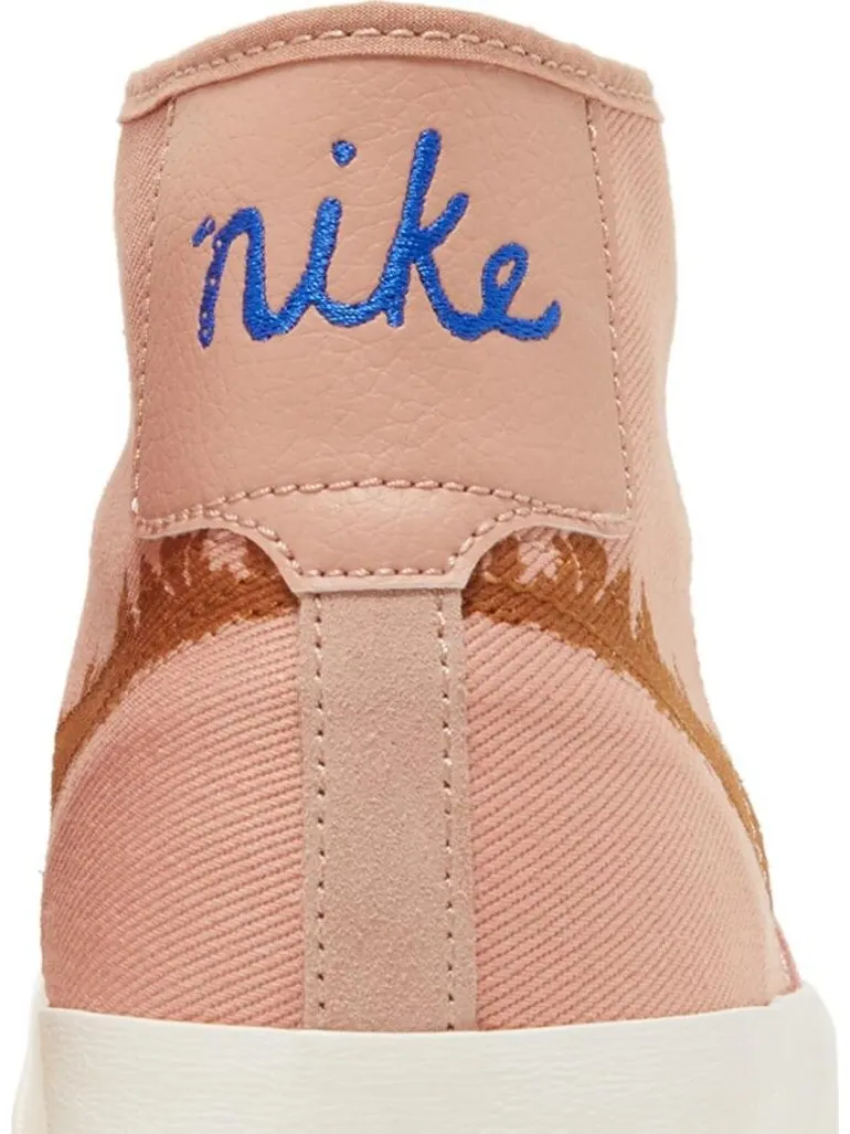 Кроссовки Nike Blazer Court Mid Premium SB 'Rose Whisper Burnt Sienna' — изображение 7 из 8, розовый