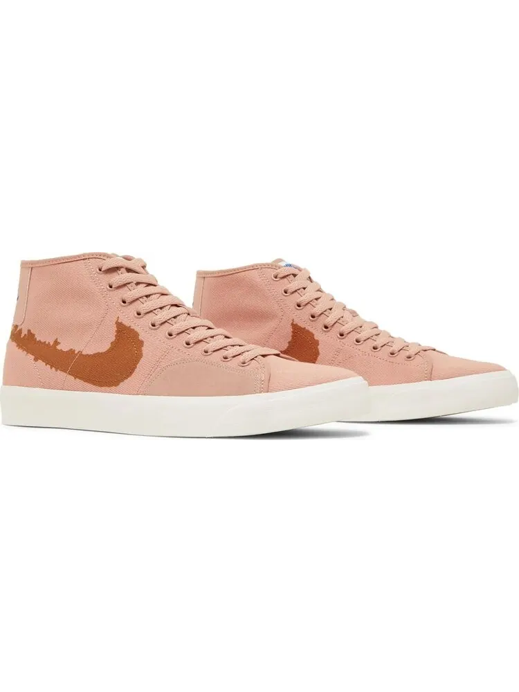 Кроссовки Nike Blazer Court Mid Premium SB 'Rose Whisper Burnt Sienna' — изображение 8 из 8, розовый