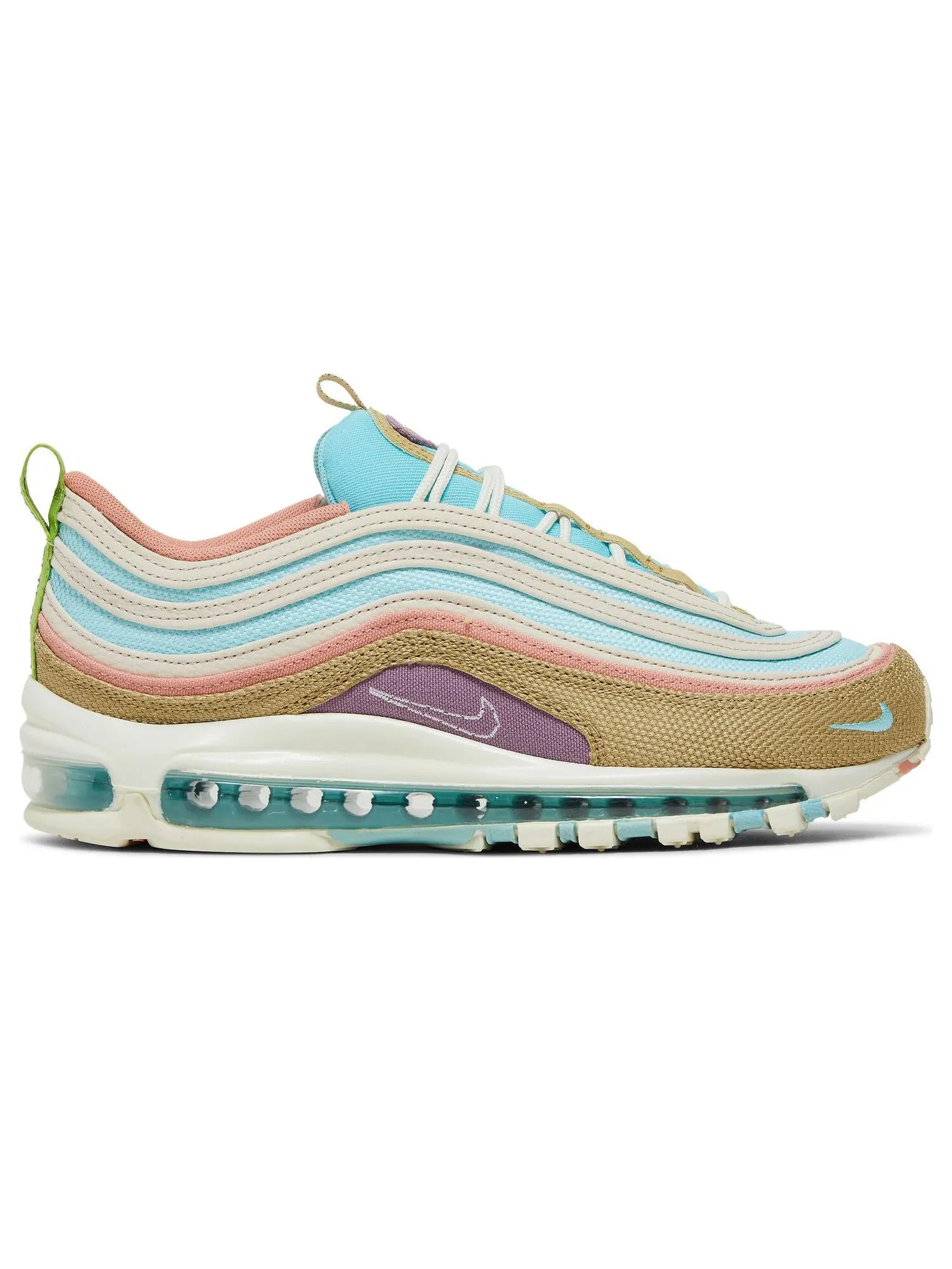 Кроссовки Nike Air Max 97 SE 'Sun Club - Copa Wheat Grass' — изображение 1 из 8, белый/синий/коричневый