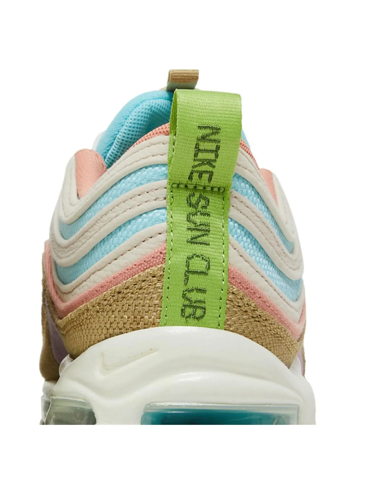 Кроссовки Nike Air Max 97 SE 'Sun Club - Copa Wheat Grass' — изображение 7 из 8, белый/синий/коричневый