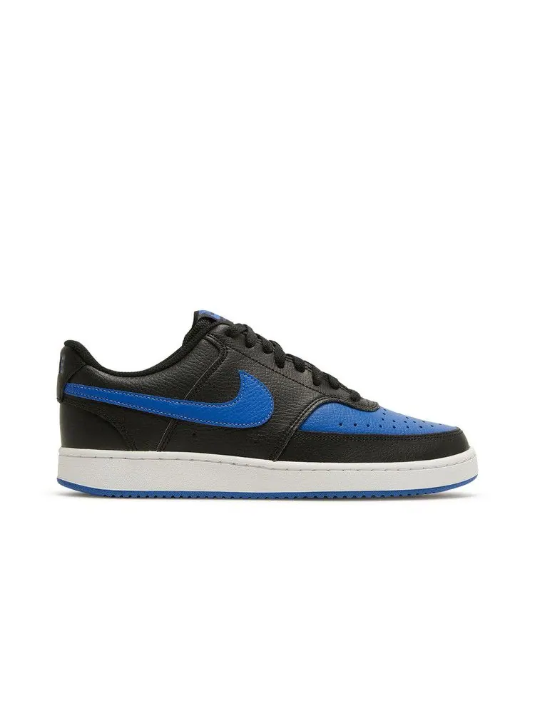 Кроссовки Nike Court Vision Low 'Black Game Royal' — изображение 2 из 9, черный//белый