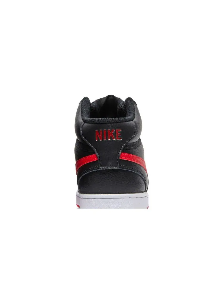 Кроссовки Nike Court Vision Mid 'Bred' — изображение 8 из 9, черный/красный/белый
