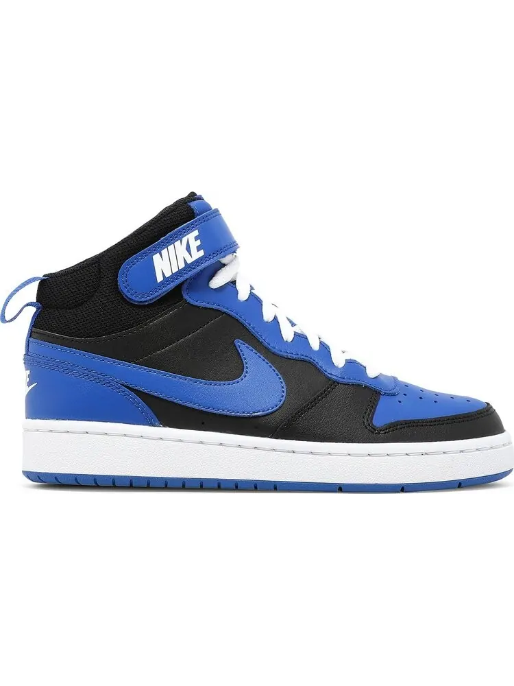 Кроссовки Nike Court Borough Mid 2 GS 'Black Game Royal' — изображение 1 из 8, синий