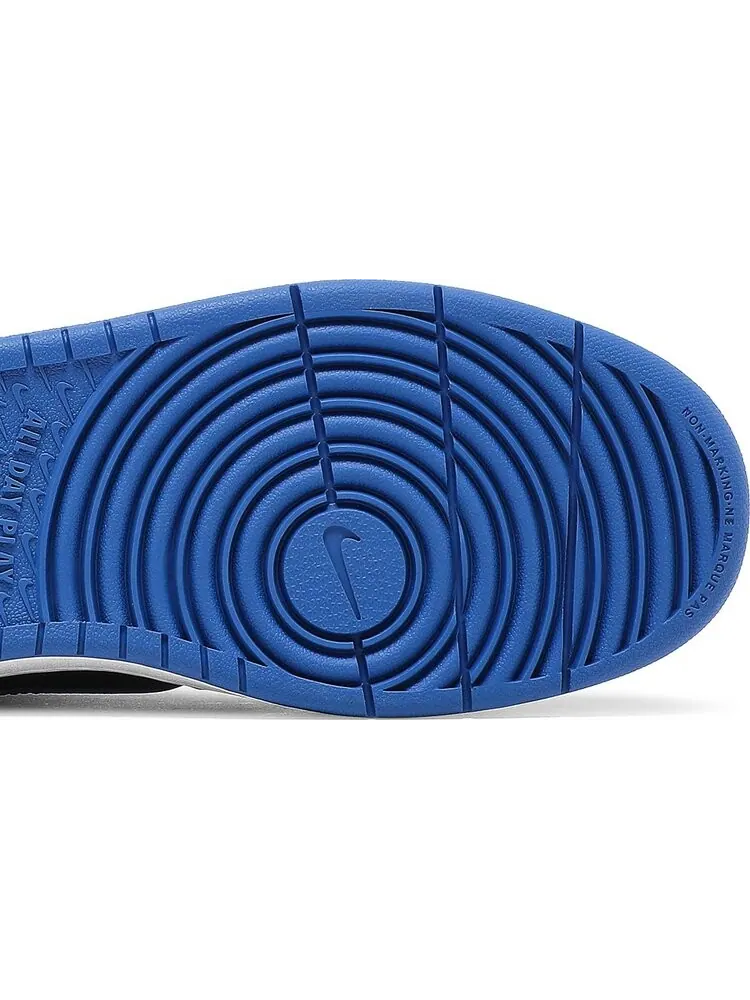 Кроссовки Nike Court Borough Mid 2 GS 'Black Game Royal' — изображение 5 из 8, синий
